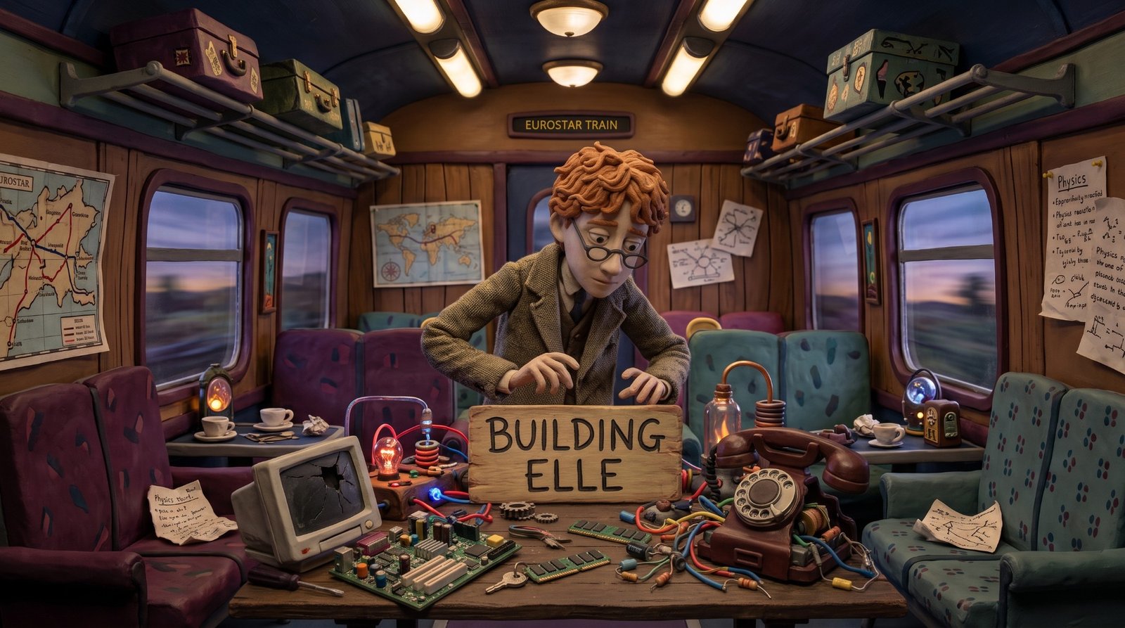 Building Elle cover art